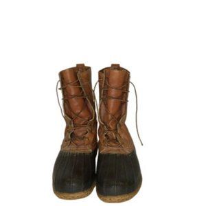 L.L Bean Brown Bean Duck Boots | 10